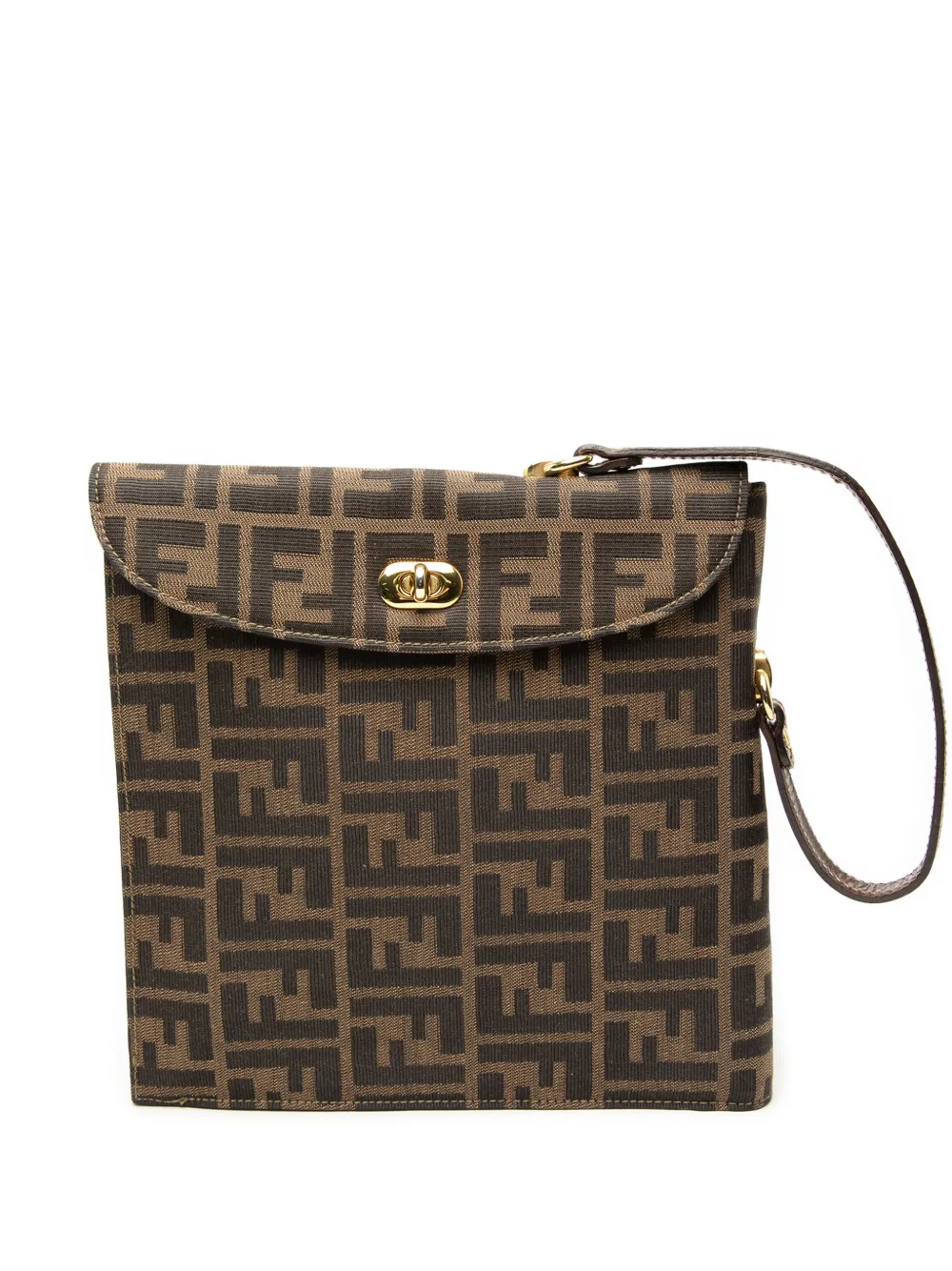Fendi Pre-Owned 20th Century Zucca Canvas handbag - Marrone
