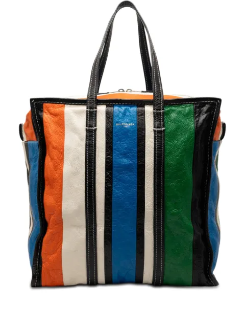 Balenciaga Pre-Owned 2017 Lambskin Bazar Shopper M satchel