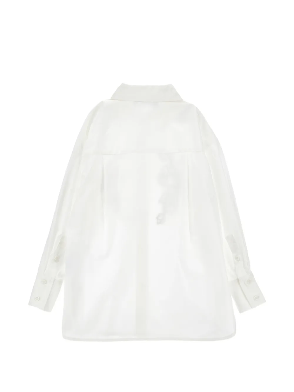 Ermanno Scervino Junior Shirt met geborduurde bloemen Wit