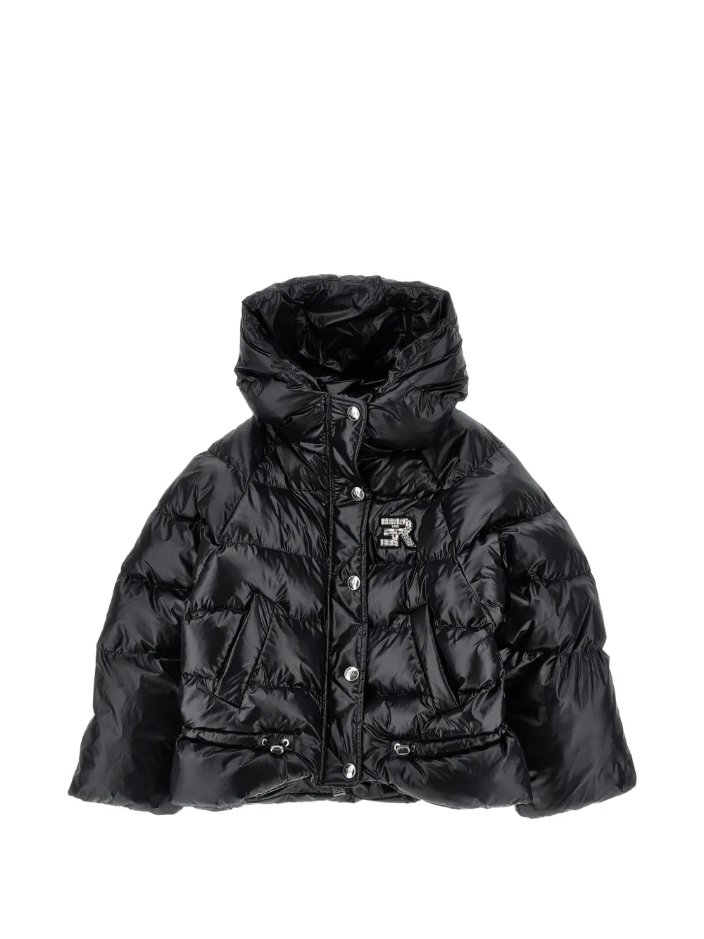 Ermanno Scervino Junior Bomber con applicazione logo - Nero