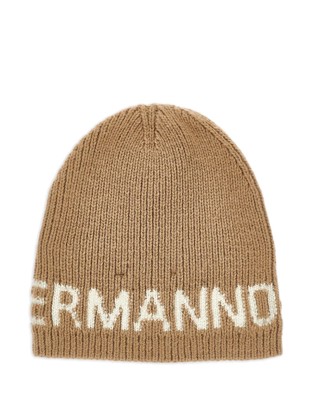 Ermanno Scervino Junior Berretto con logo - Marrone
