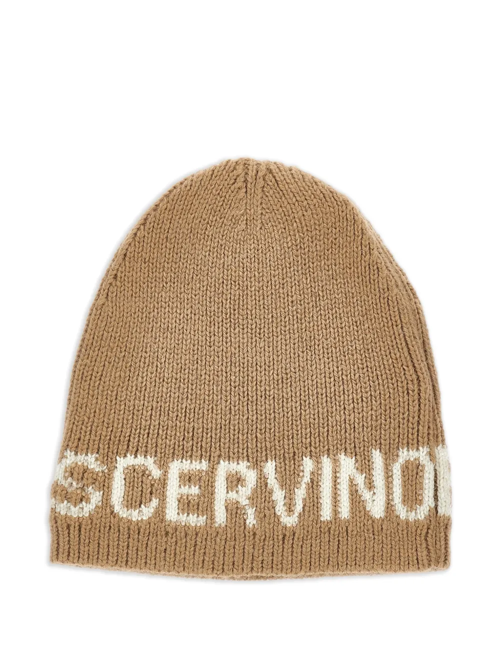 Ermanno Scervino Junior Intarsia muts Bruin