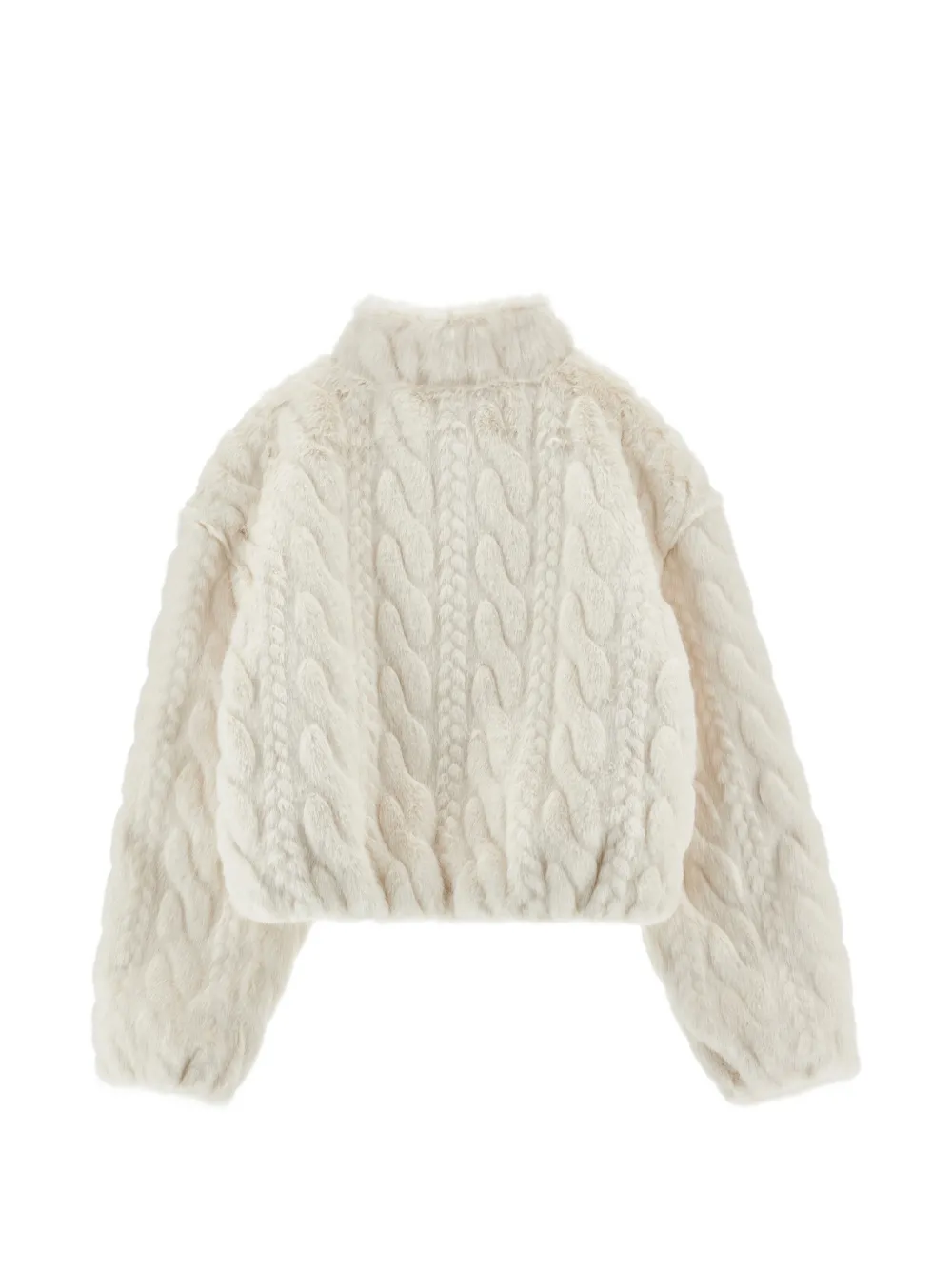 Ermanno Scervino Junior Kabelgebreid jack Beige