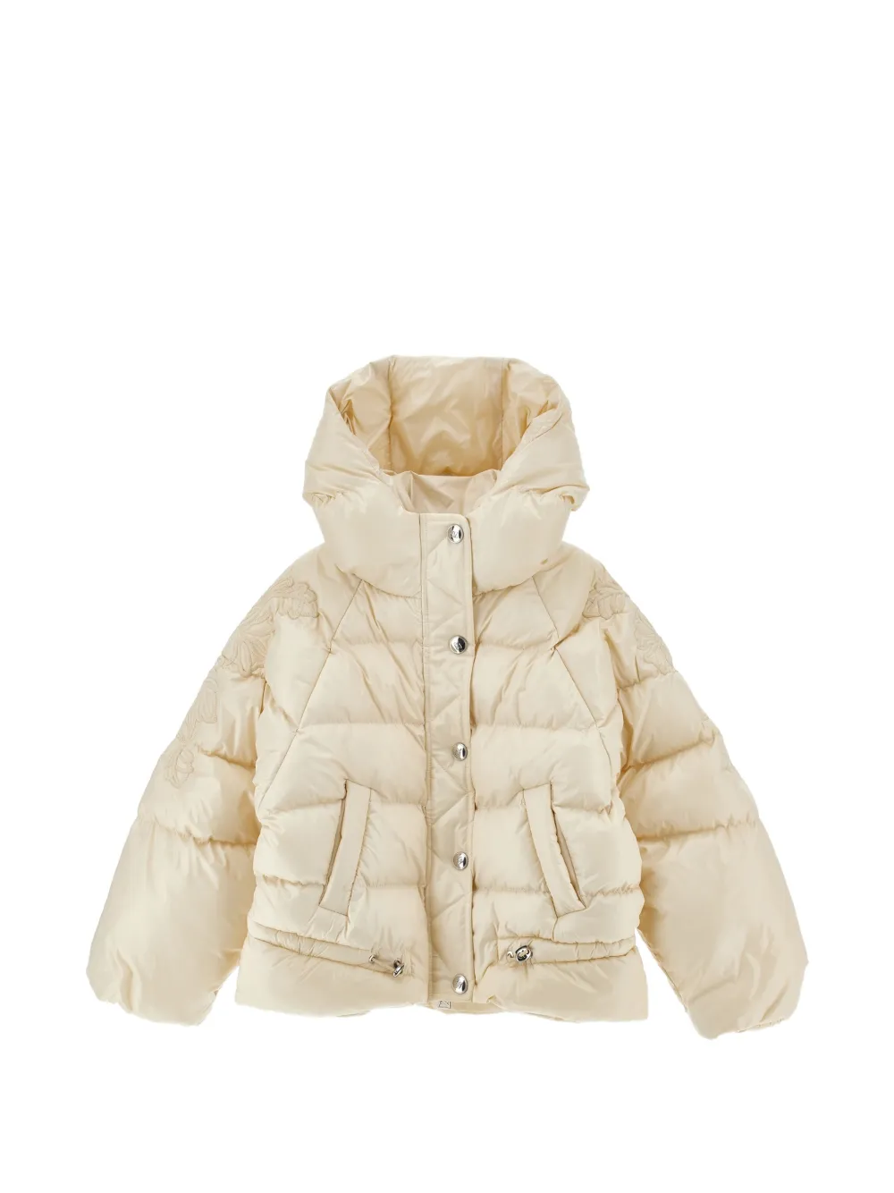 Ermanno Scervino Junior Piumino con ricamo - Toni neutri