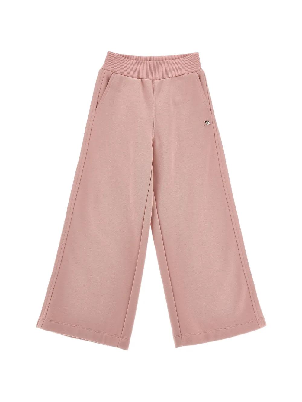 Ermanno Scervino Junior Pantaloni sportivi con placca logo - Rosa