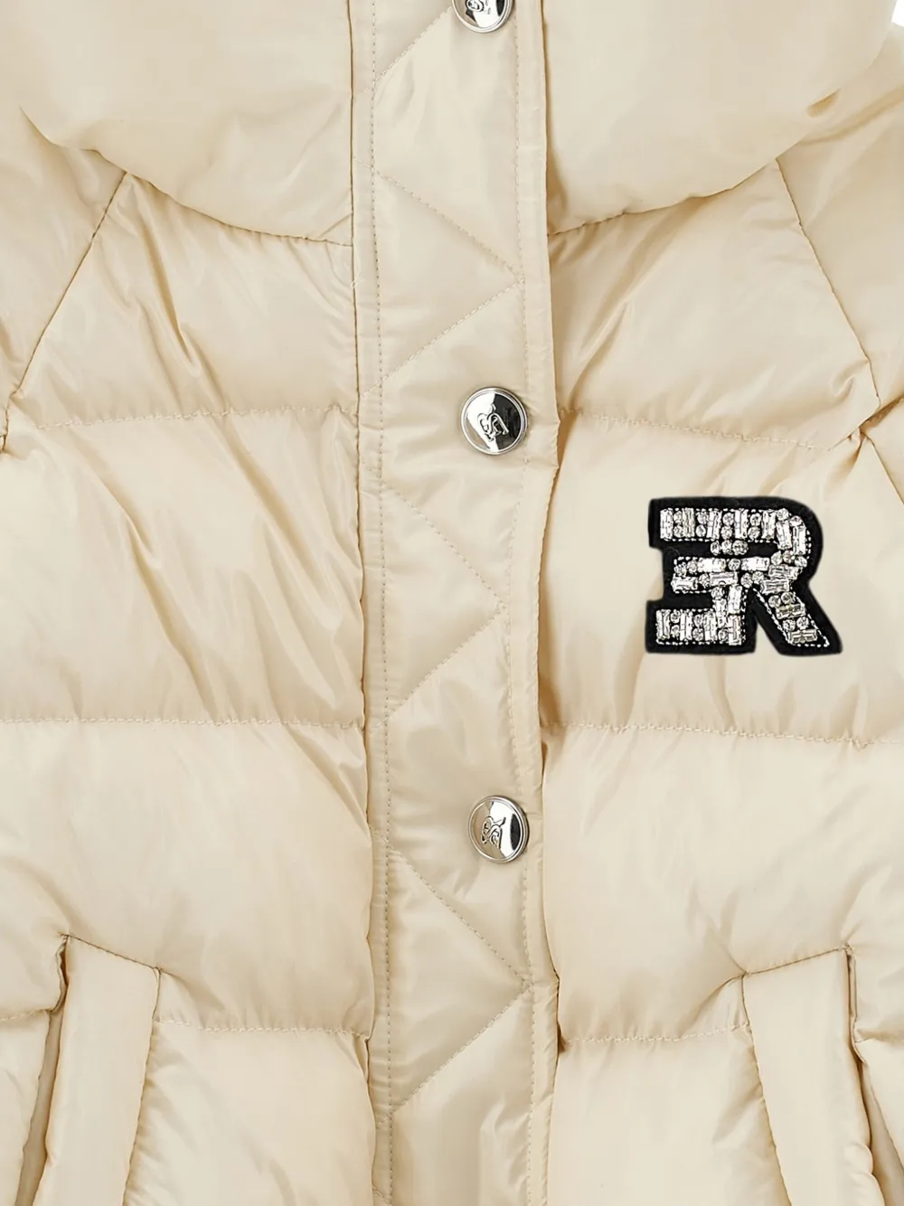 Ermanno Scervino Junior Jack met logopatch Beige