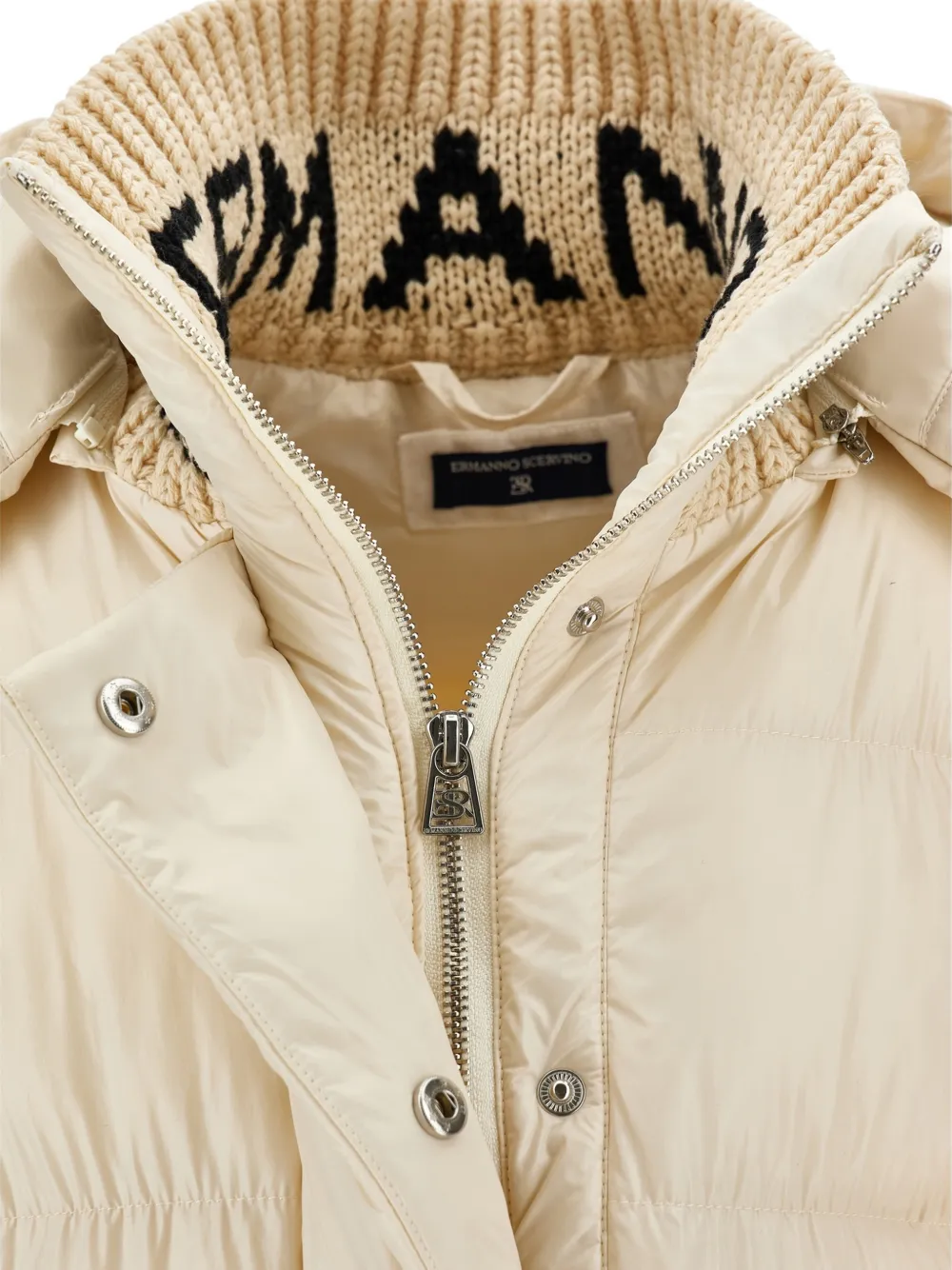 Ermanno Scervino Junior Gewatteerde jas Beige