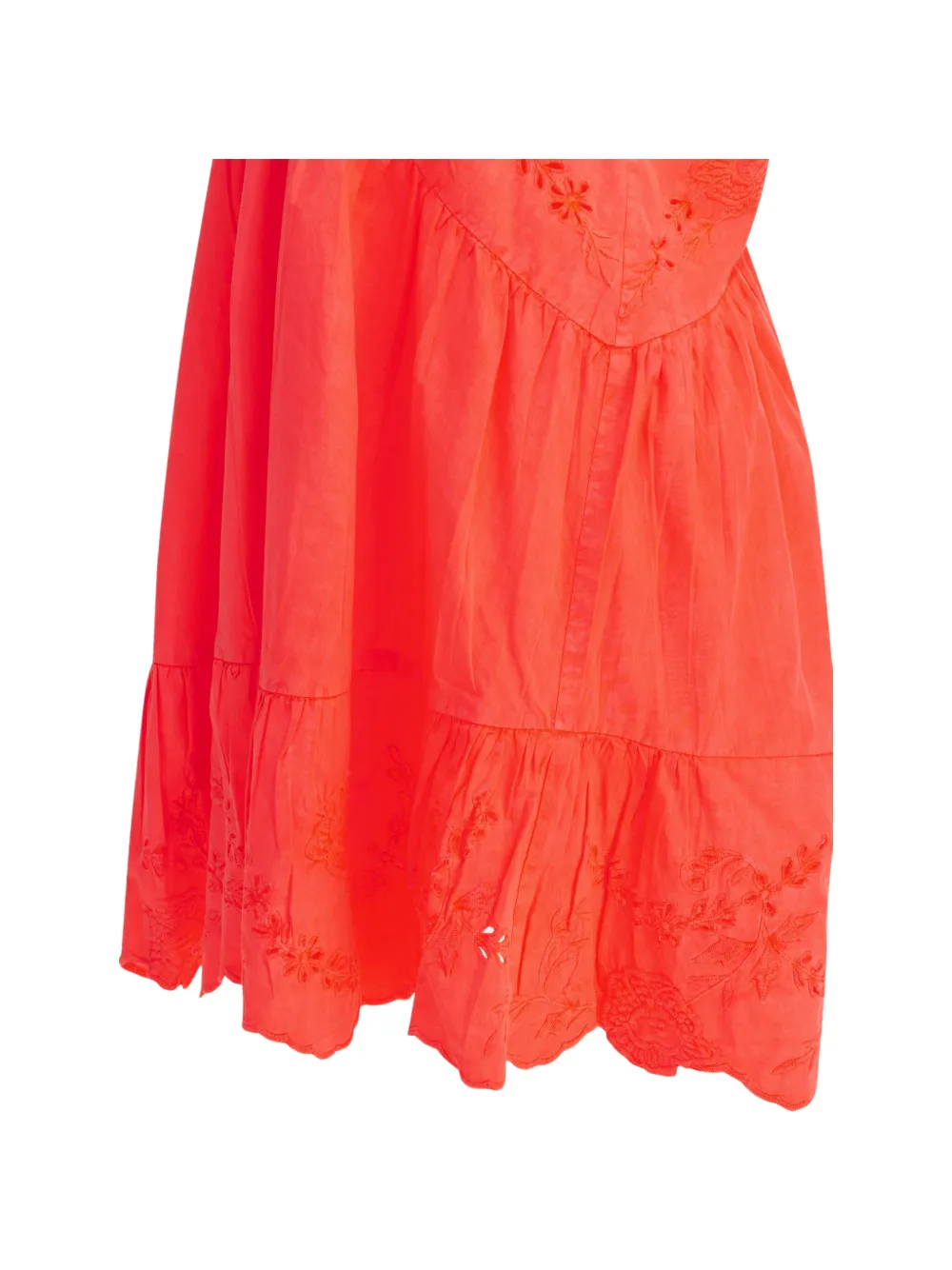 Juliet Dunn Mini-jurk met V-rug Roze