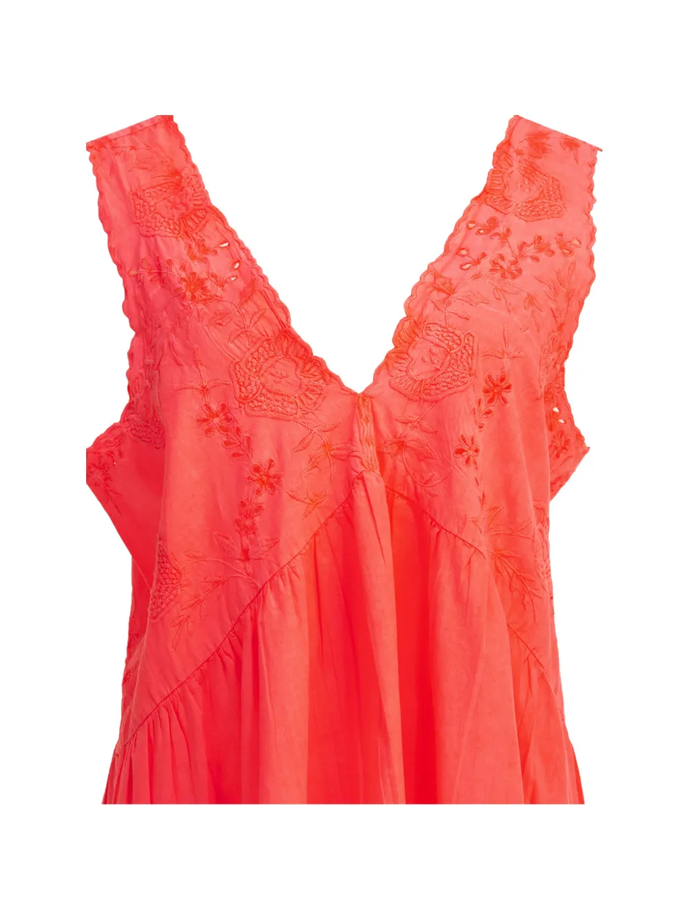 Juliet Dunn Mini-jurk met V-rug Roze