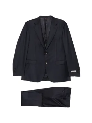 Brunello Cucinelli single-breasted Suit | Blue | FARFETCH