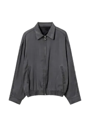 Homme Plissé Issey Miyake Wool Like Light Shirt Jacket | Grey