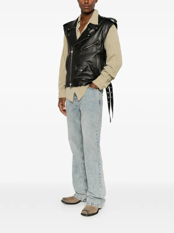 Salvatore Santoro ライダースジャケット | ブラック | FARFETCH JP Salvatore Santoro ライダースジャケット | ブラック | FARFETCH JP