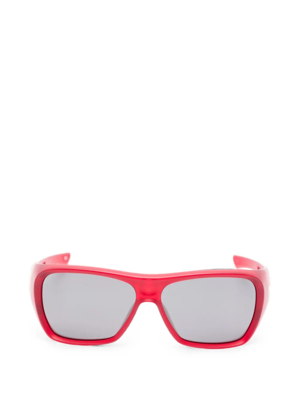 Oakley Occhiali da sole squadrati con logo - Rosso