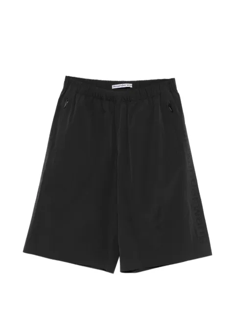 Alexander Wang bermudas con perforaciones del logo