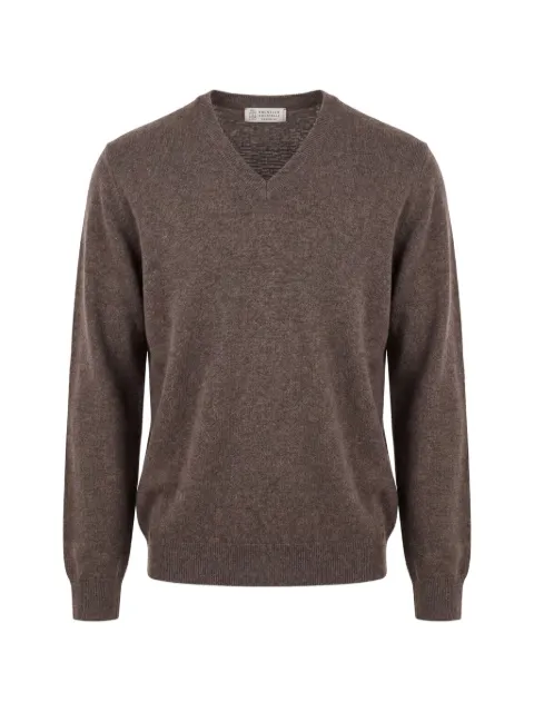 Brunello Cucinelli V-neck cashmere sweater