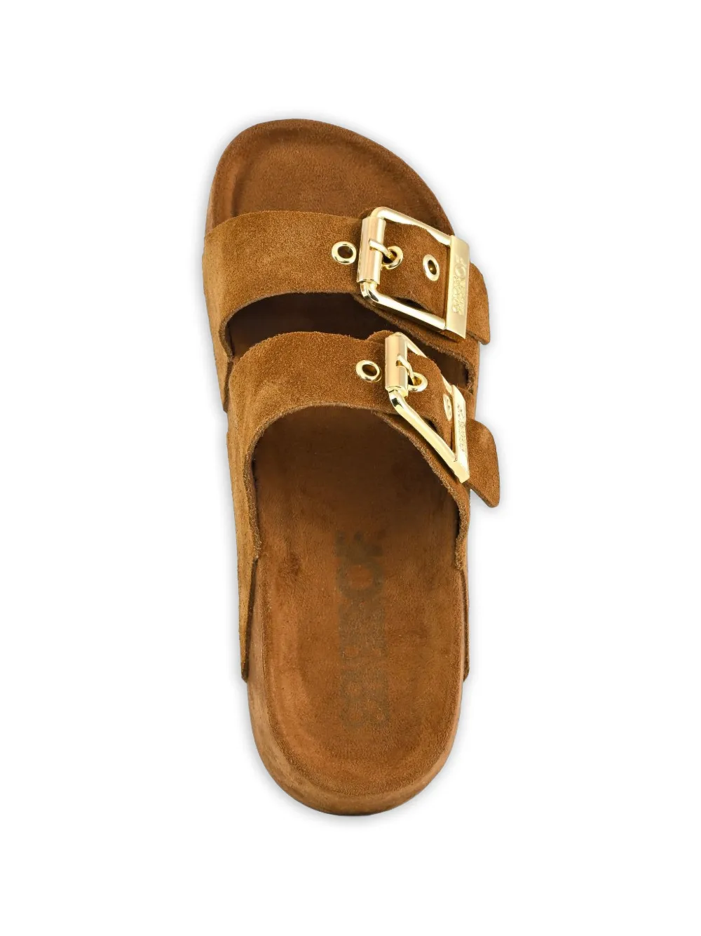 Colors Of California Dune sandalen met gespsluiting Bruin