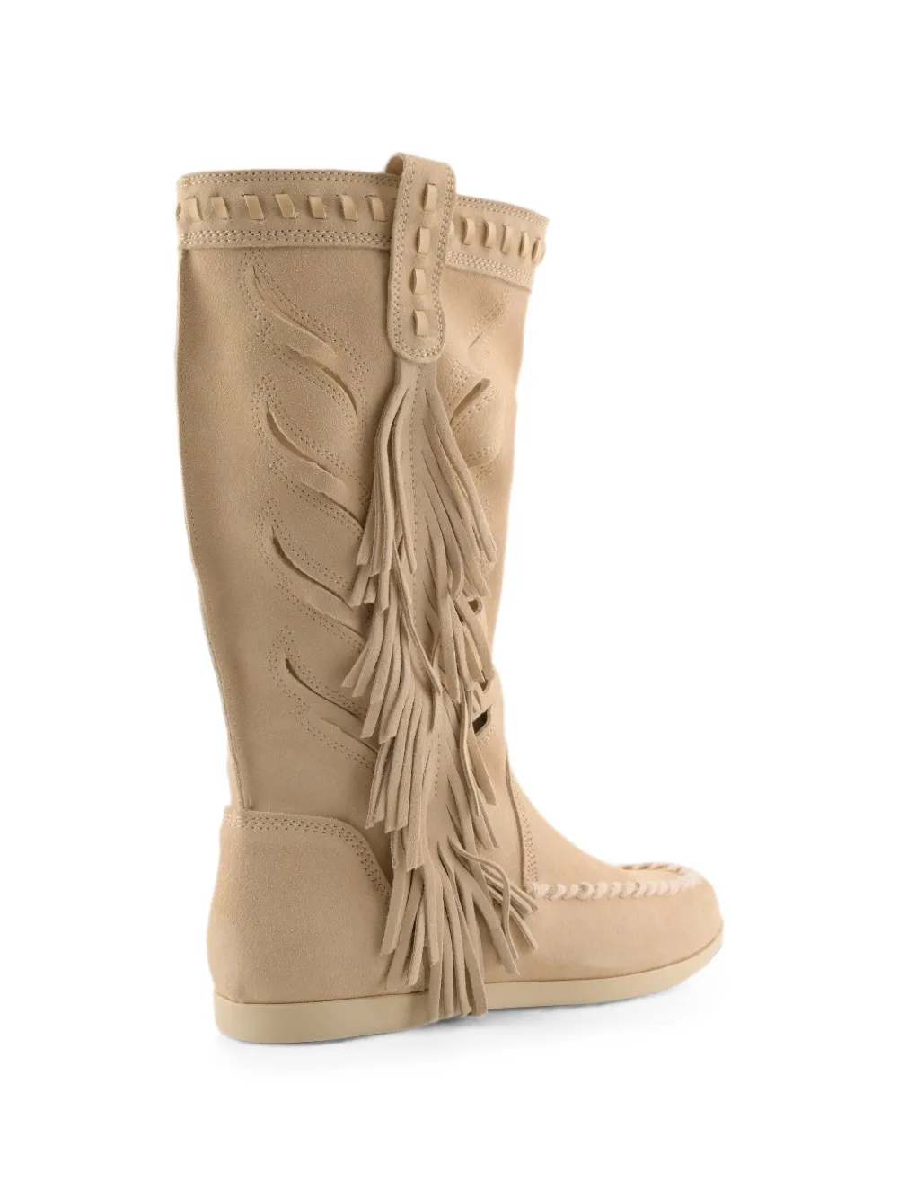 Colors Of California Yucca laarzen met franje Beige