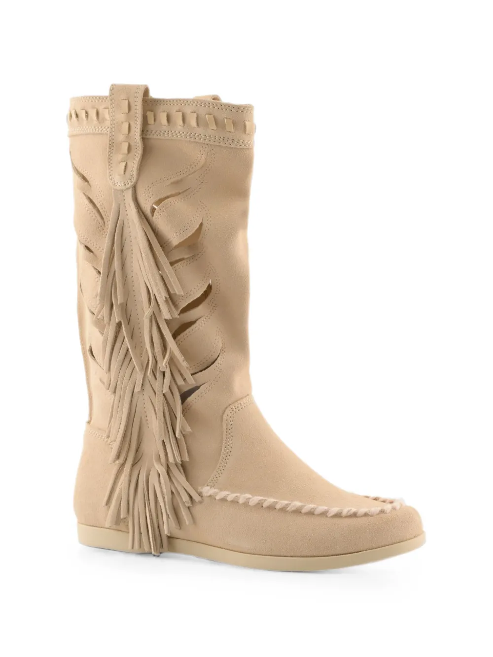 Colors Of California Yucca laarzen met franje Beige