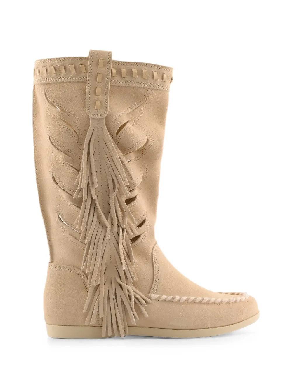 Colors Of California Yucca laarzen met franje Beige