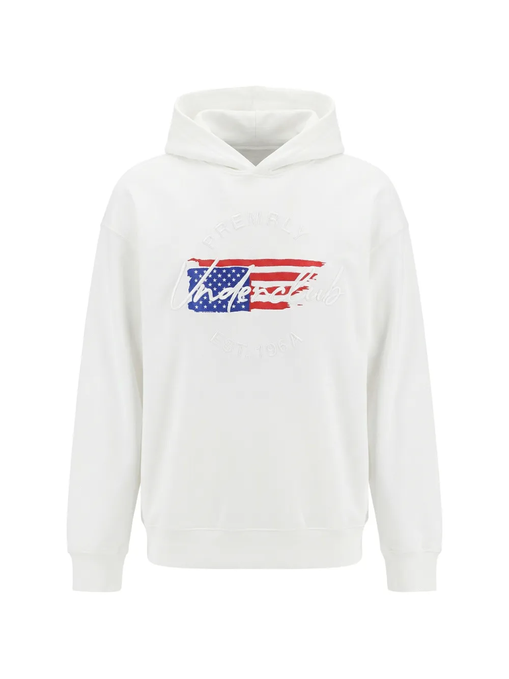 UNDERCLUB Brooklyn Edition embroidered hoodie - Weiß
