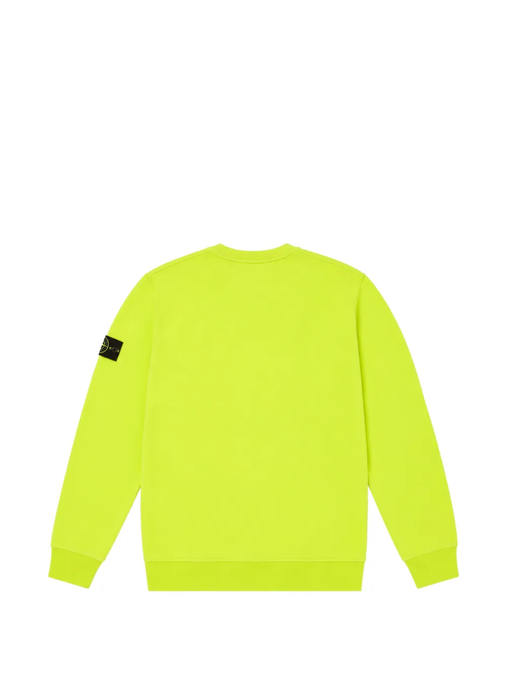 Stone Island Junior Sweater met Compass-logopatch Geel