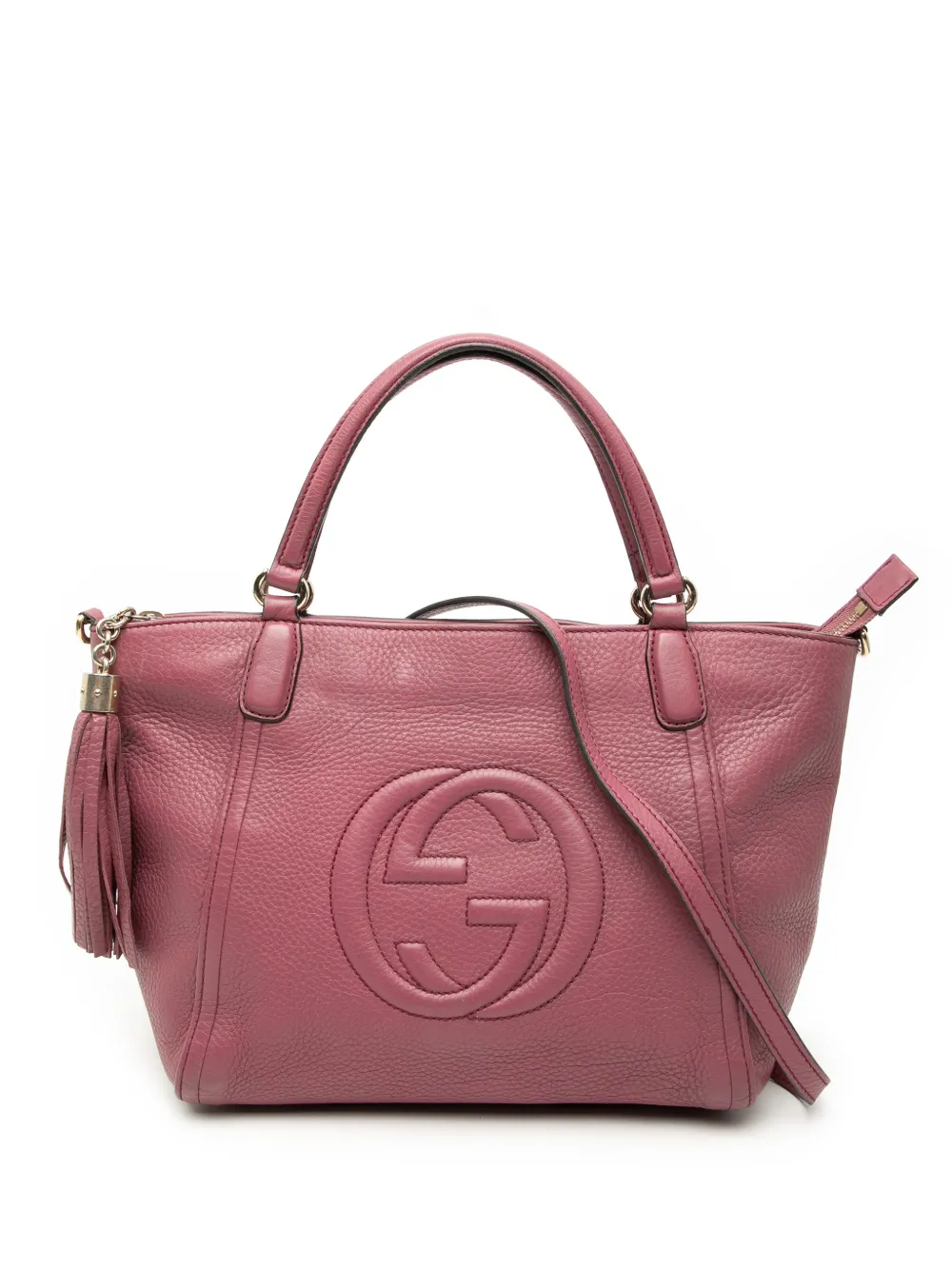 Gucci Pre-Owned 2016-2026 Small Calfskin Soho Cellarius satchel - Rosa
