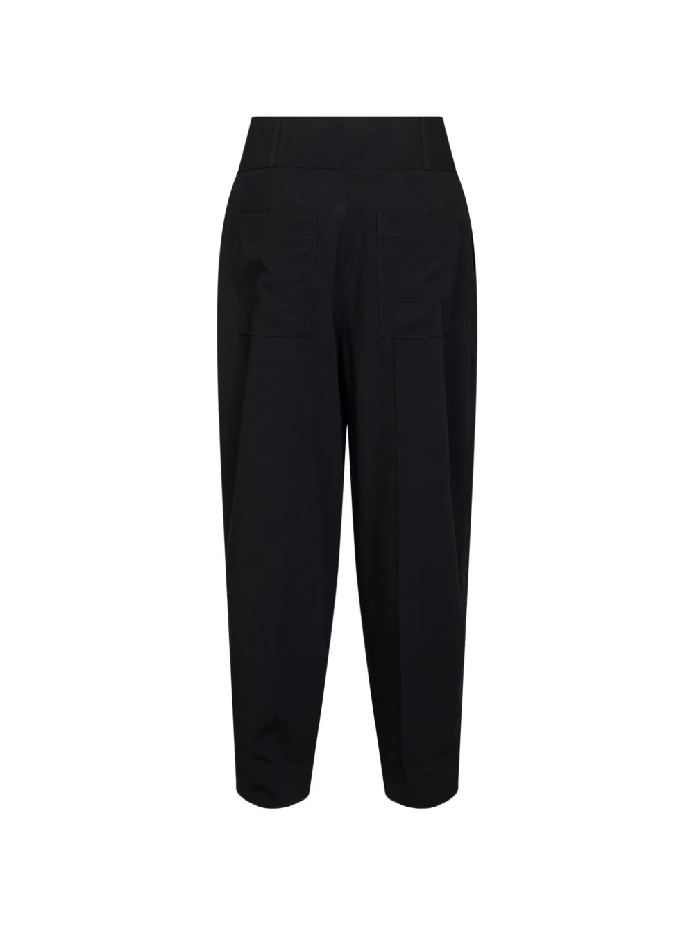 TOTEME Geplooide broek Zwart