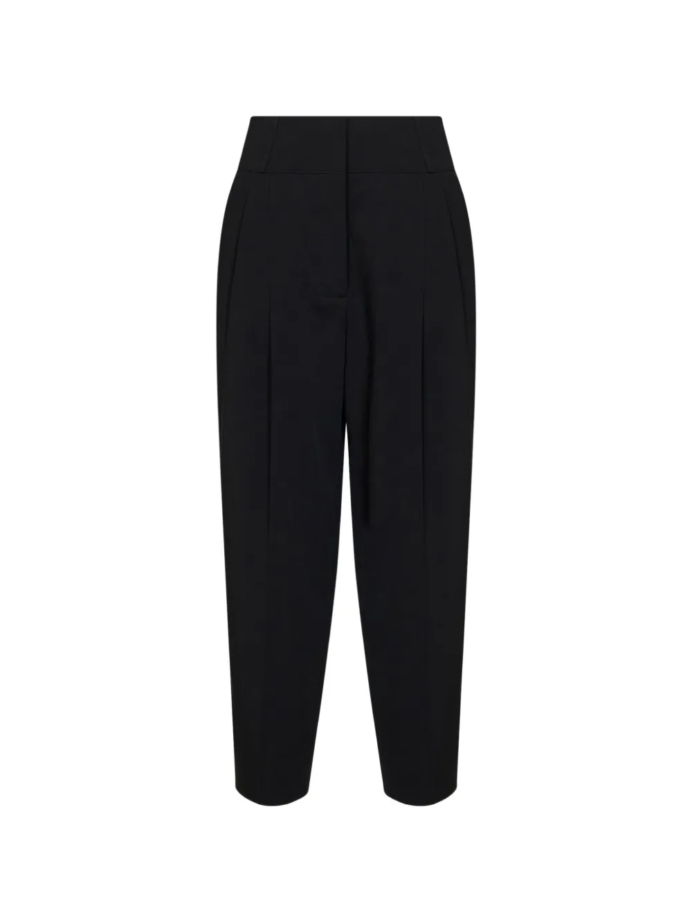 TOTEME pleated balloon trousers - Schwarz