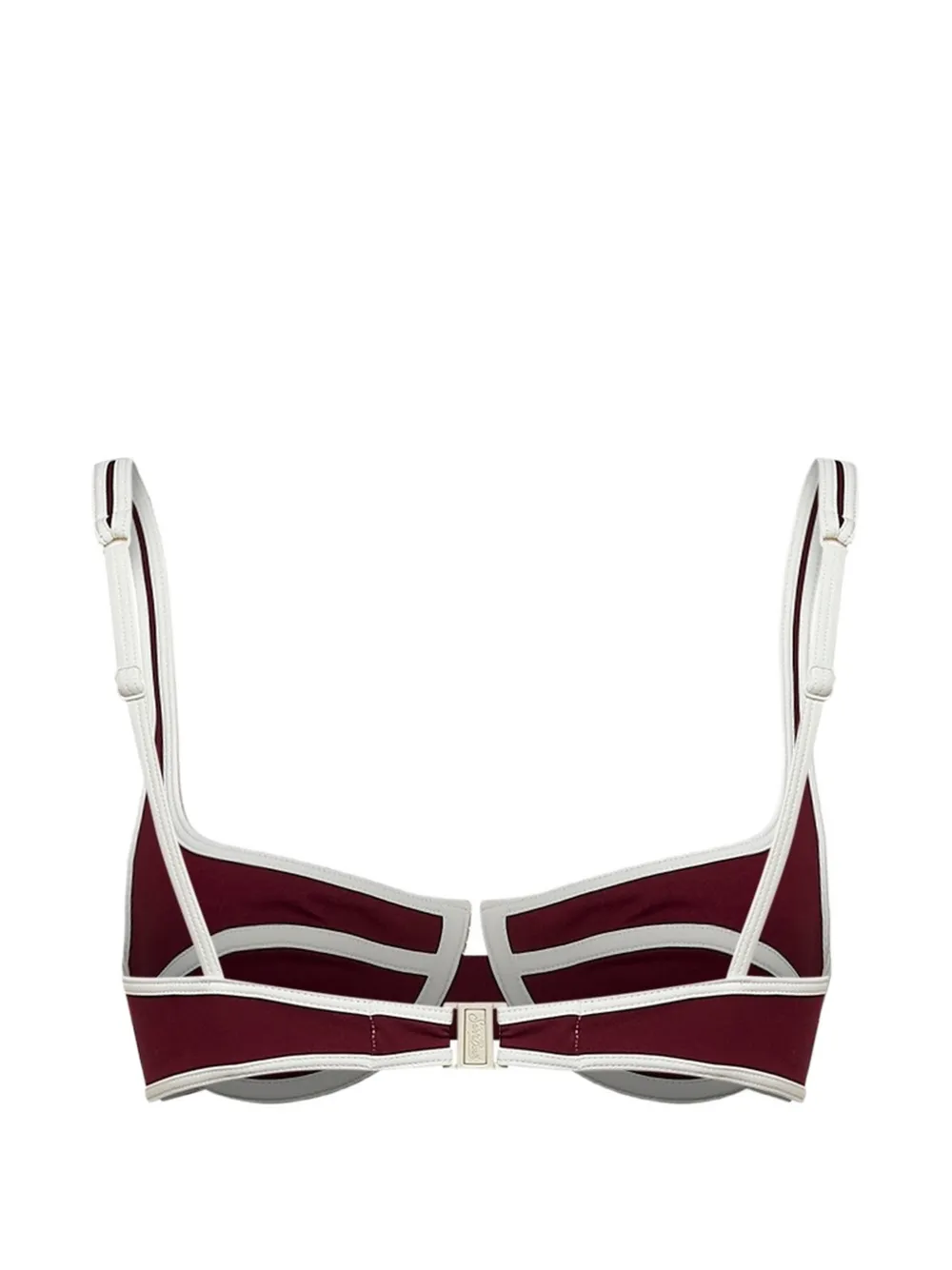 MC2 Saint Barth Bandeau bikinitop Rood