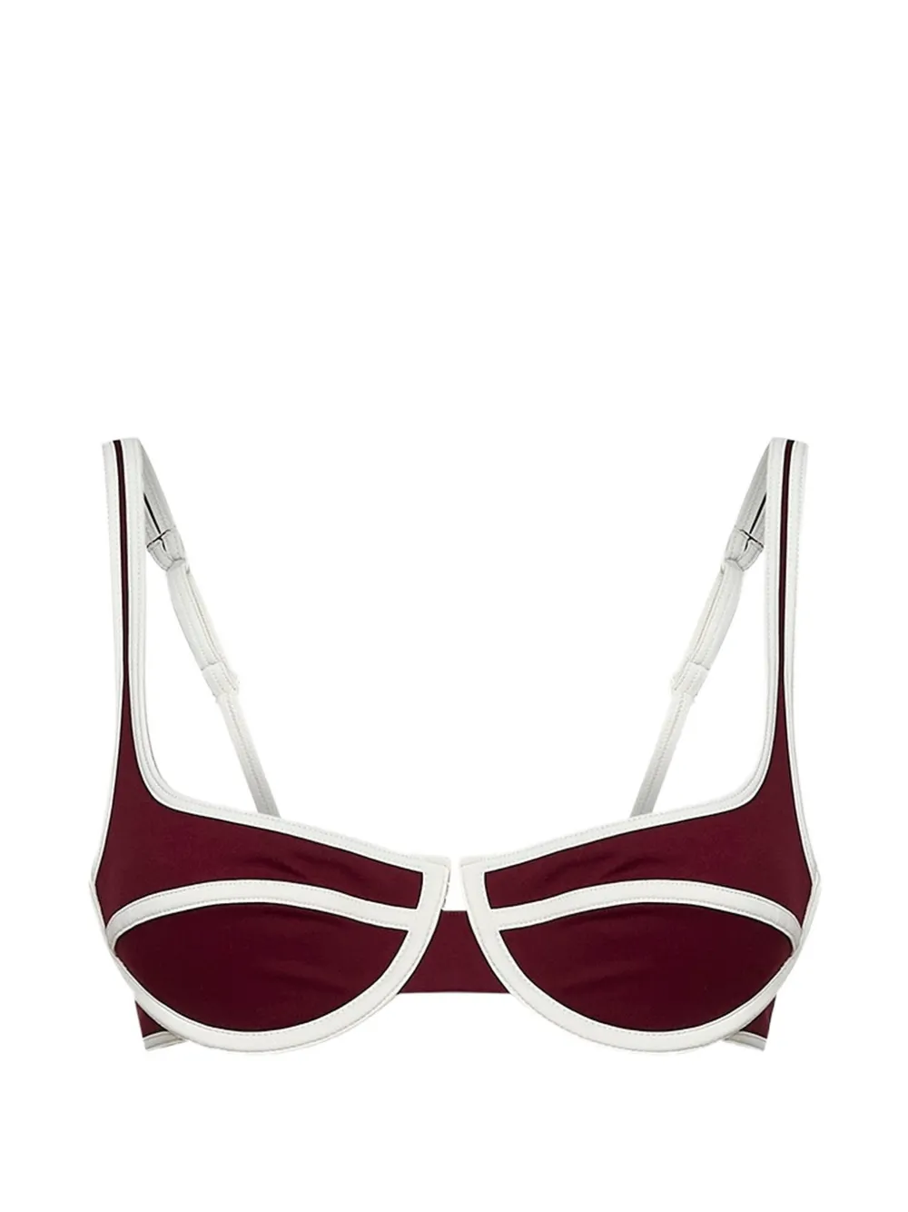 MC2 Saint Barth Bandeau bikinitop Rood