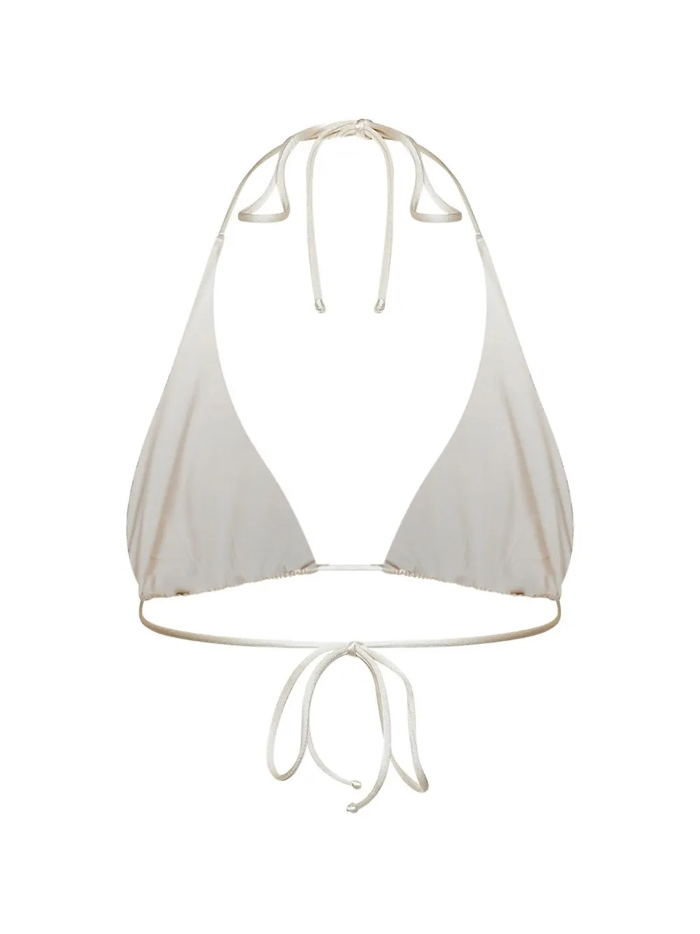 MC2 Saint Barth Guiana bikinitop verfraaid met stras Beige