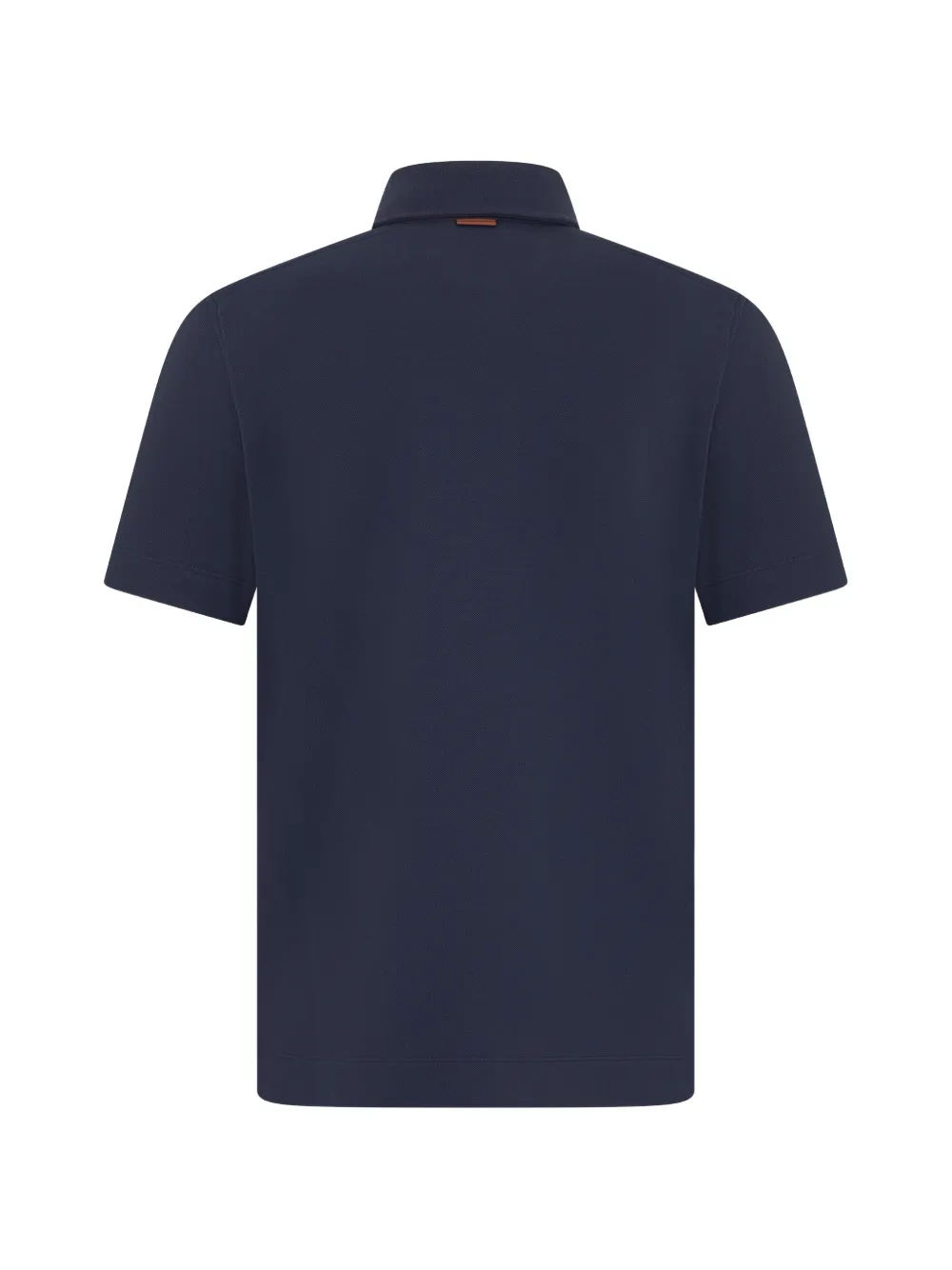 Zegna Poloshirt met zak en korte mouwen Blauw