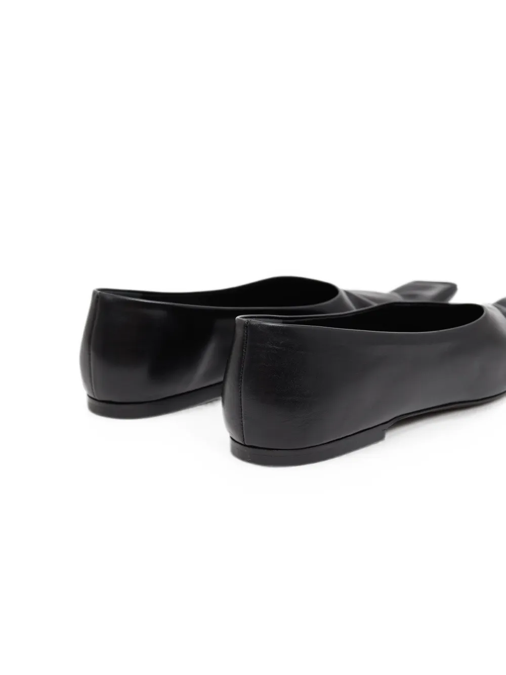 KHAITE Marlene ballet flats Zwart