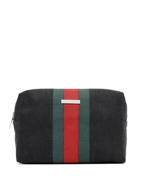 Gucci Positano logo-plaque clutch bag