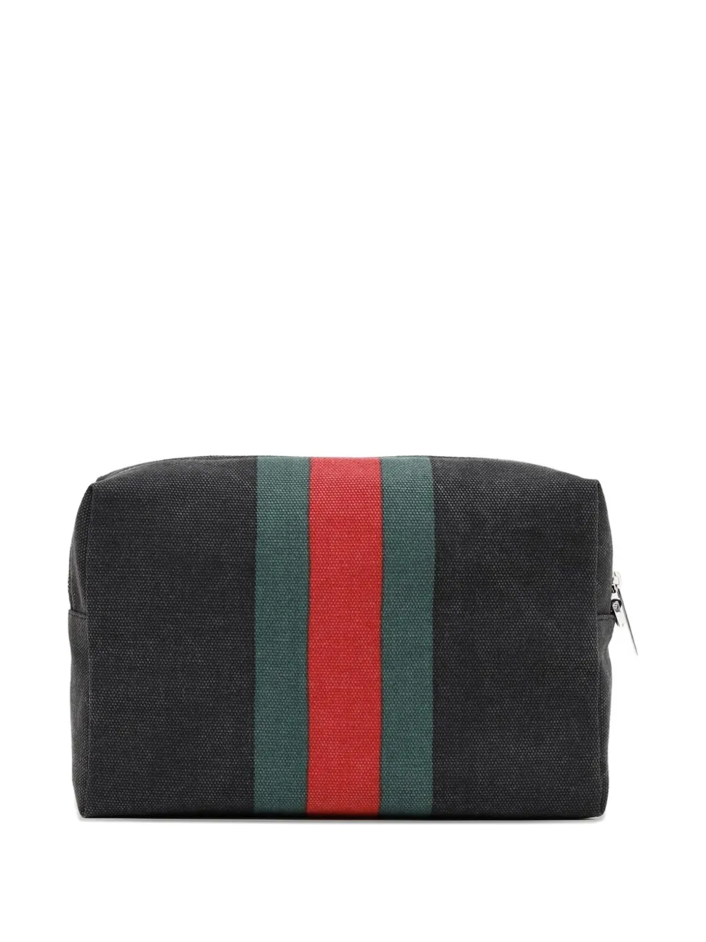 Gucci Positano clutch met logoplakkaat Zwart