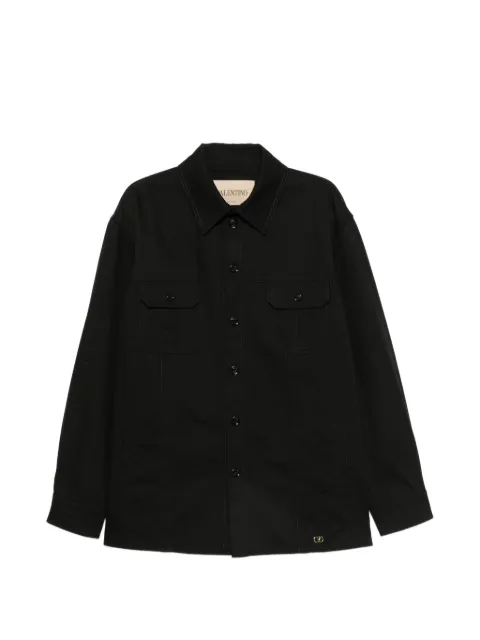 Valentino Garavani VLogo button-up overshirt