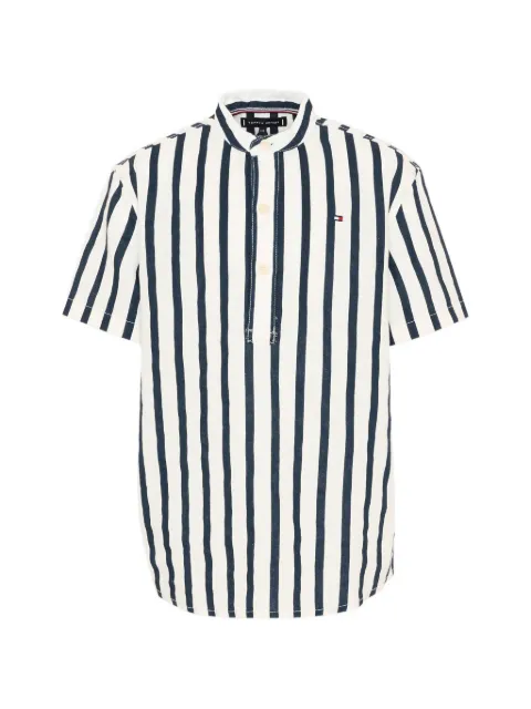 Tommy Hilfiger Junior chemise rayée à col officier