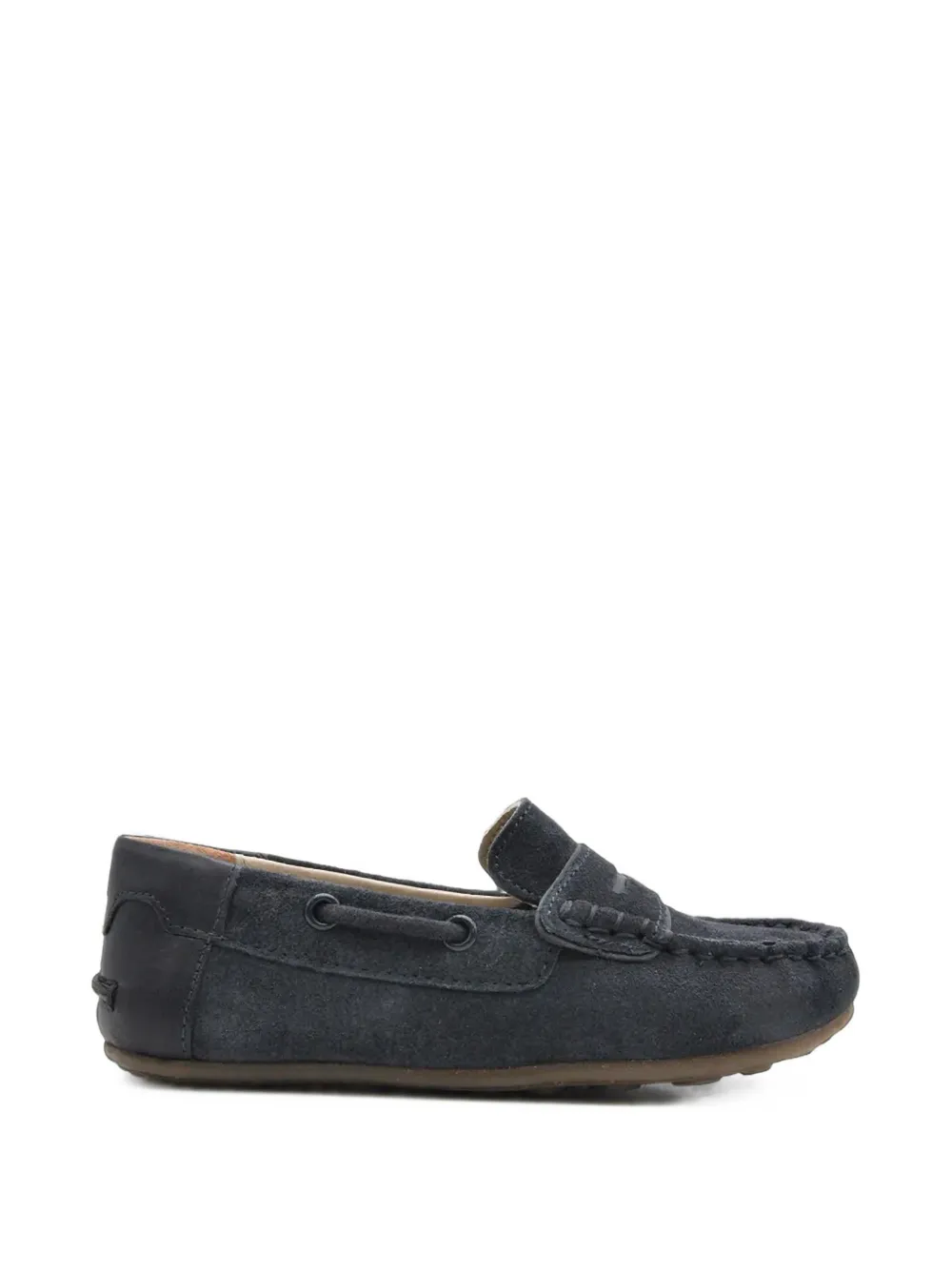 Mayoral Mocassini penny in pelle scamosciata - Blu