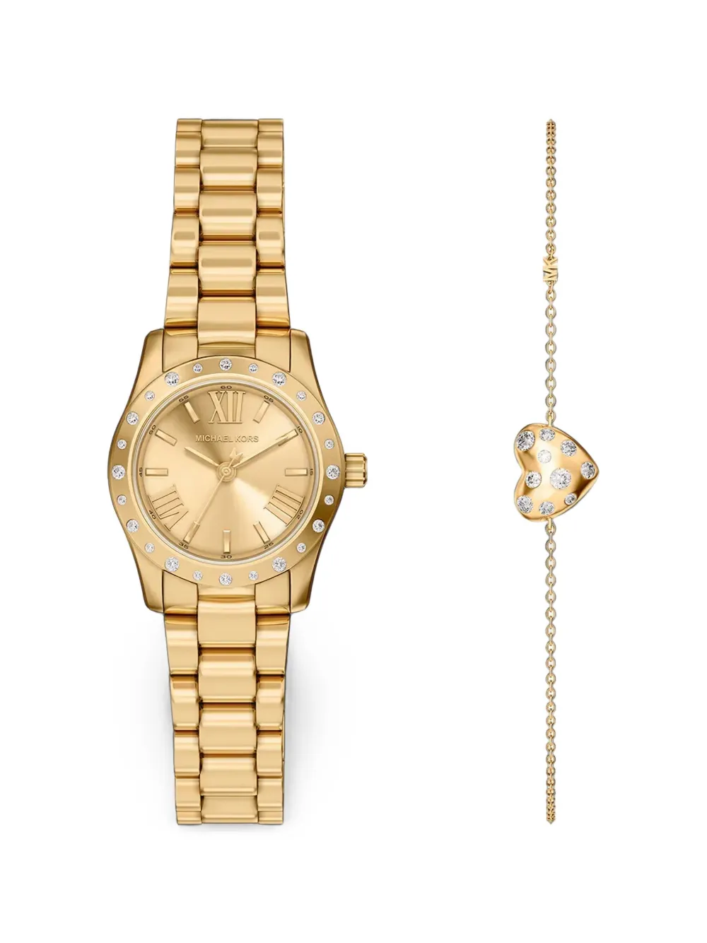 Michael Kors Set regalo con orologio e bracciale Lexington