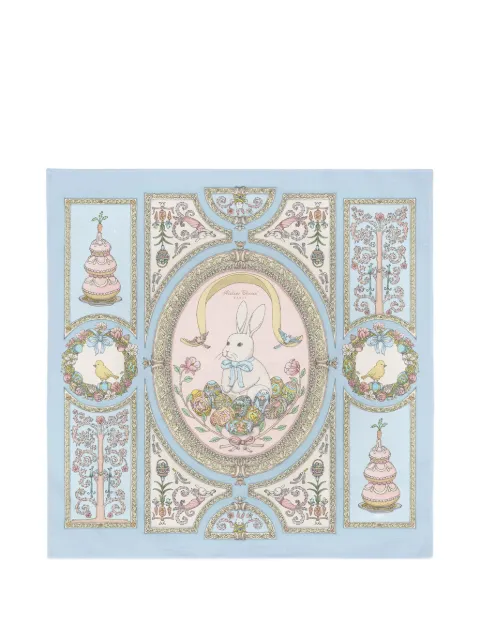 Atelier Choux rabbit-print blanket