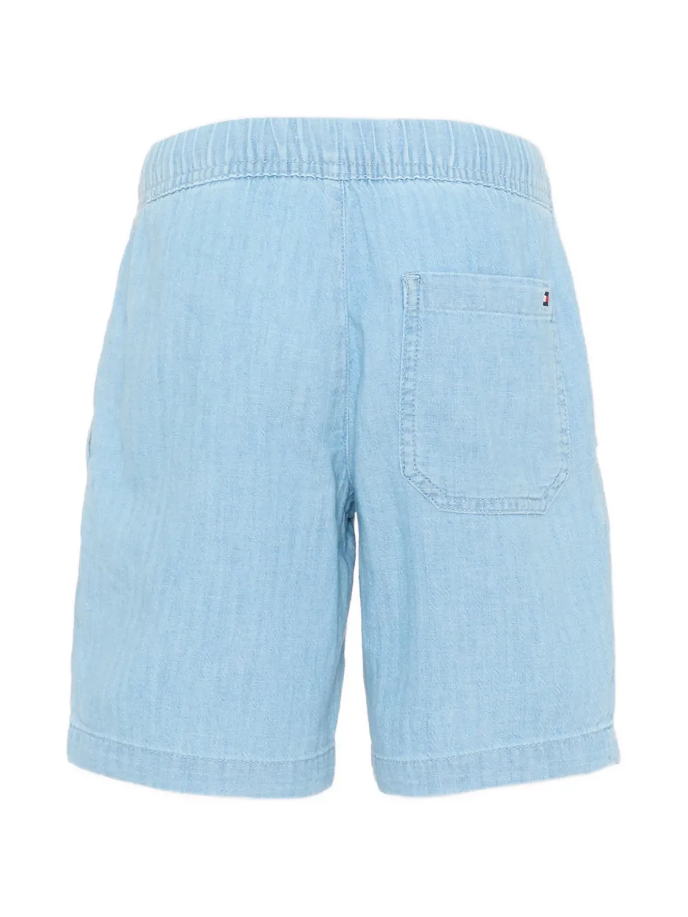 Tommy Hilfiger Junior Elastische shorts Blauw