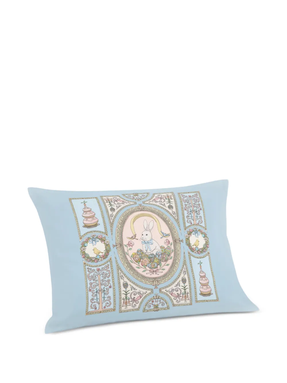 Atelier Choux Spring Bunny kussen Blauw