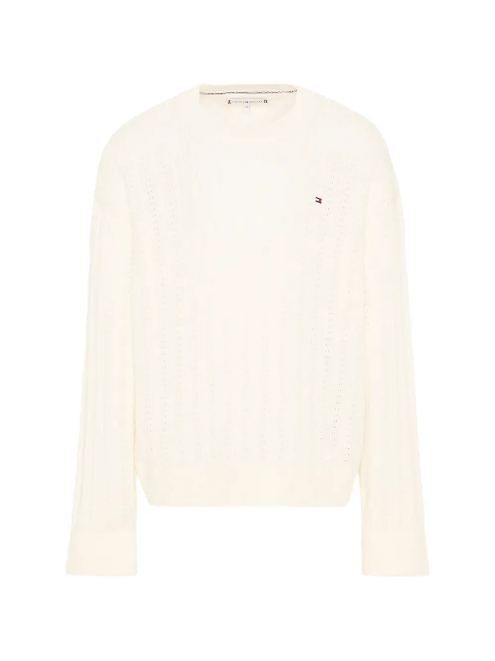 Tommy Hilfiger Junior pointelle-knit sweater - Nude