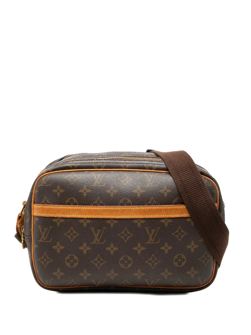 Louis Vuitton Pre-Owned 2002 Monogram Reporter PM crossbody bag - Marrone