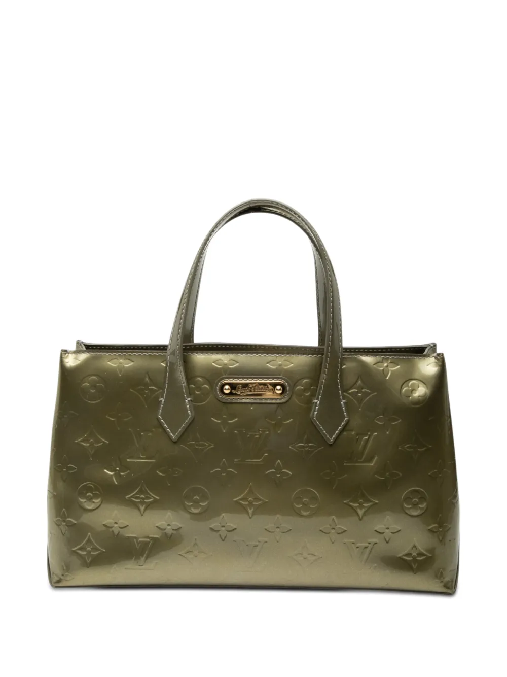 Louis Vuitton Pre-Owned 2000-2010 Monogram Vernis Wilshire PM handbag - Gold