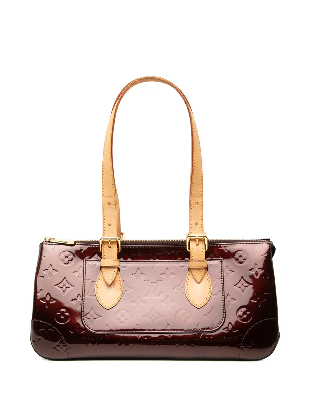 Louis Vuitton Pre-Owned 2008 Monogram Vernis Rosewood Avenue shoulder bag - Viola