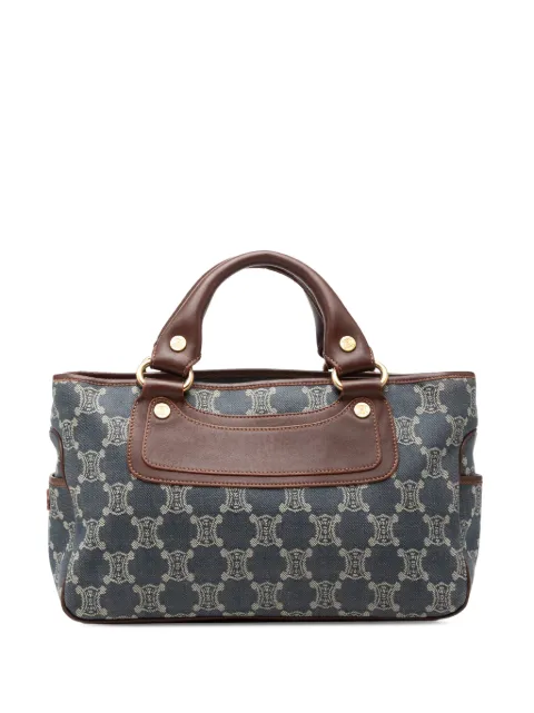 Celine Pre-Owned 2010 Macadam Denim Boogie handbag