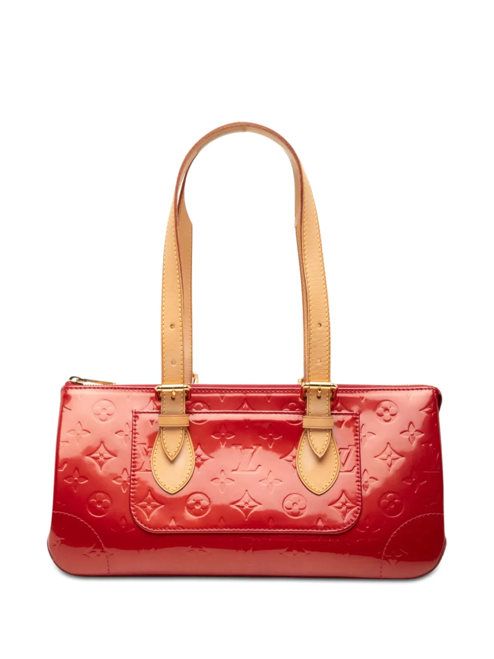 Louis Vuitton Pre-Owned 2009 Monogram Vernis Rosewood Avenue shoulder bag - Red