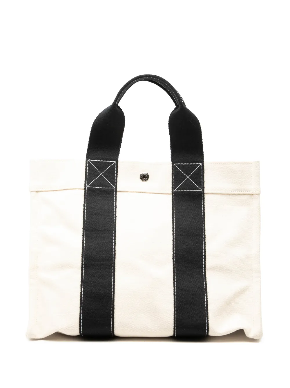 Hermès Pre-Owned 2010-2026 Toile Bora Bora PM tote bag - Bianco