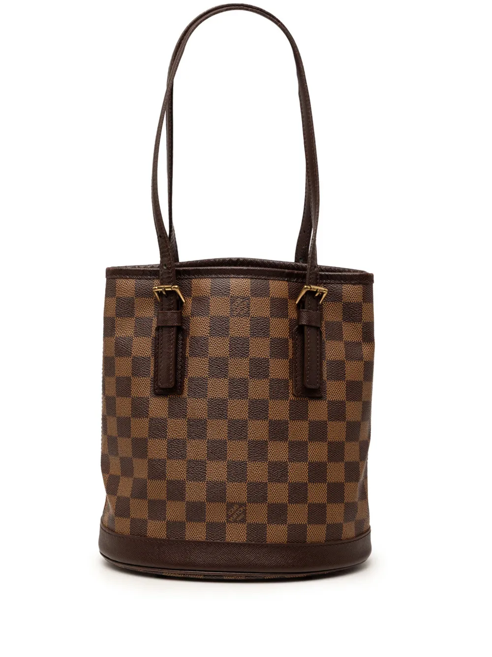 Louis Vuitton Pre-Owned 1997 Damier Ebene Marais bucket bag - Marrone